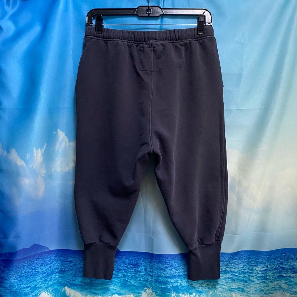 Frank & Eileen Tee Lab Super Crop Triple Fleece Sweatpants Size: M Gray - Picture 9 of 16